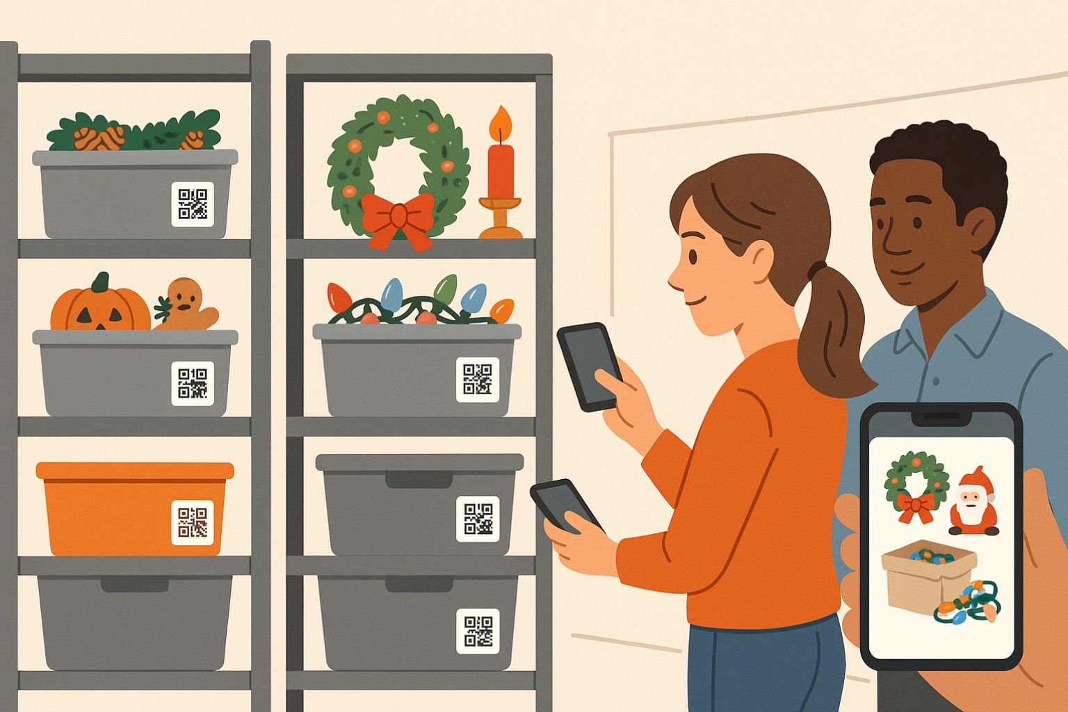 Picture-Perfect Storage: How to Organize Seasonal Decorations with Photos and Binly