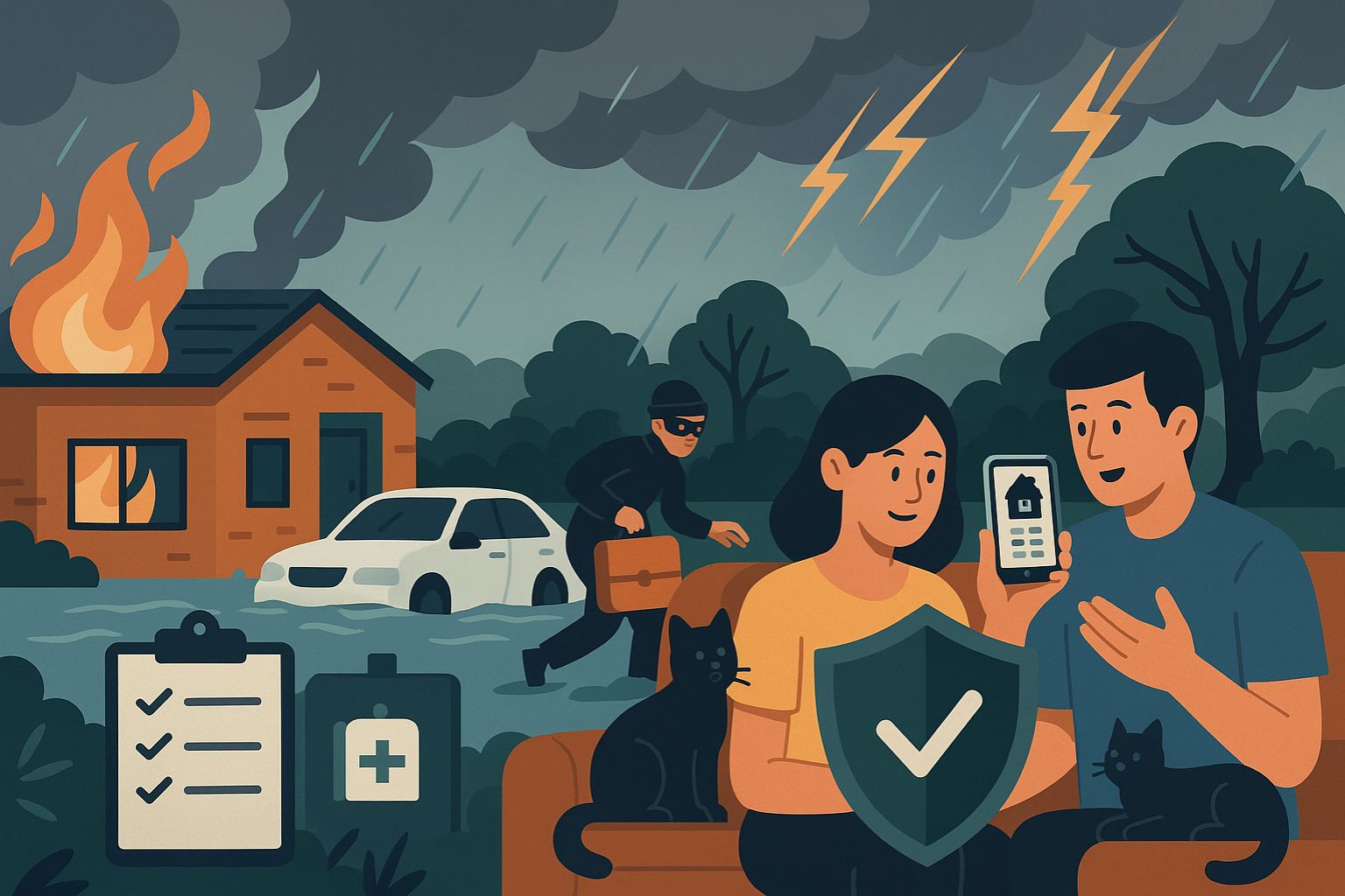 Why Insurance and Emergency Prep Matters: Protecting Your Home, Finances, and Peace of Mind