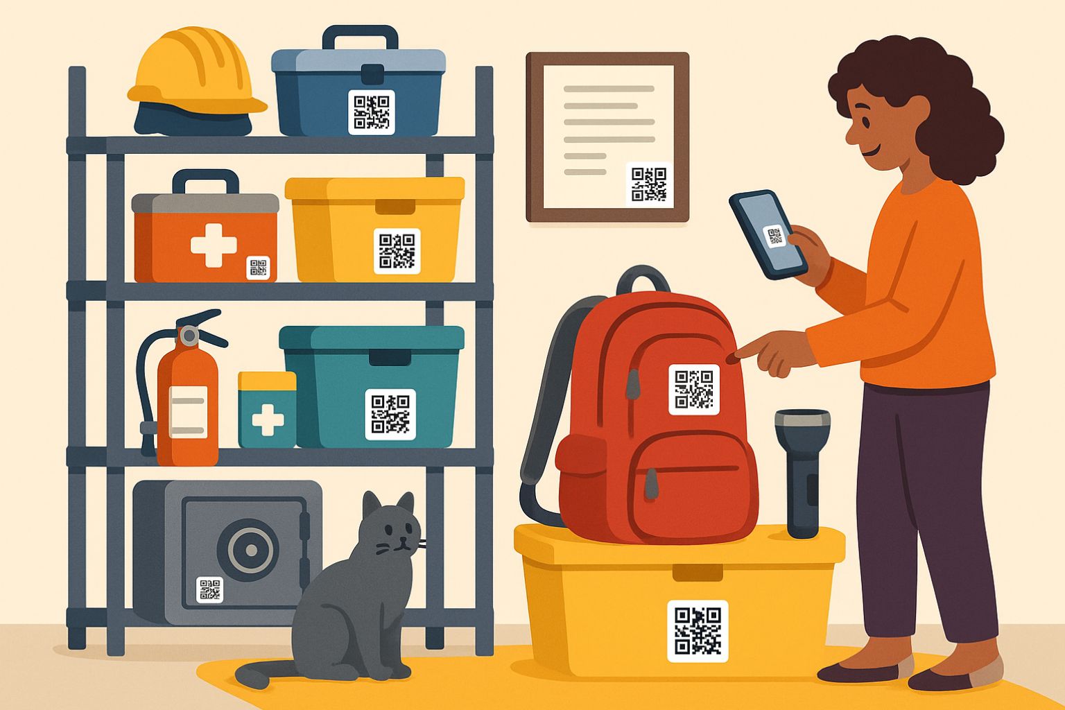 Labeling and Easy Access in Emergencies: How QR and NFC Tags Can Save Precious Time