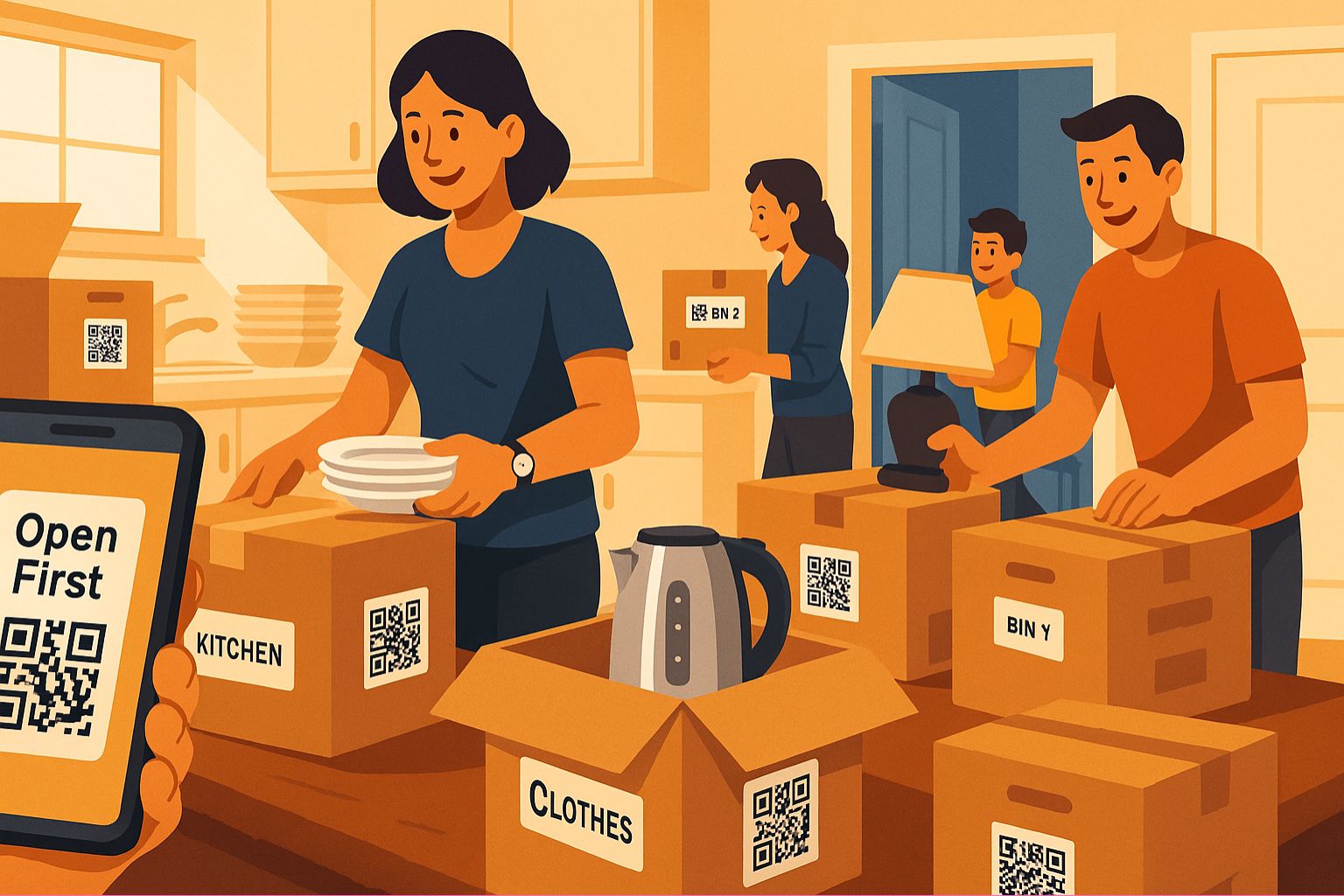 Streamlined Unpacking: How to Settle In Faster and With Less Stress