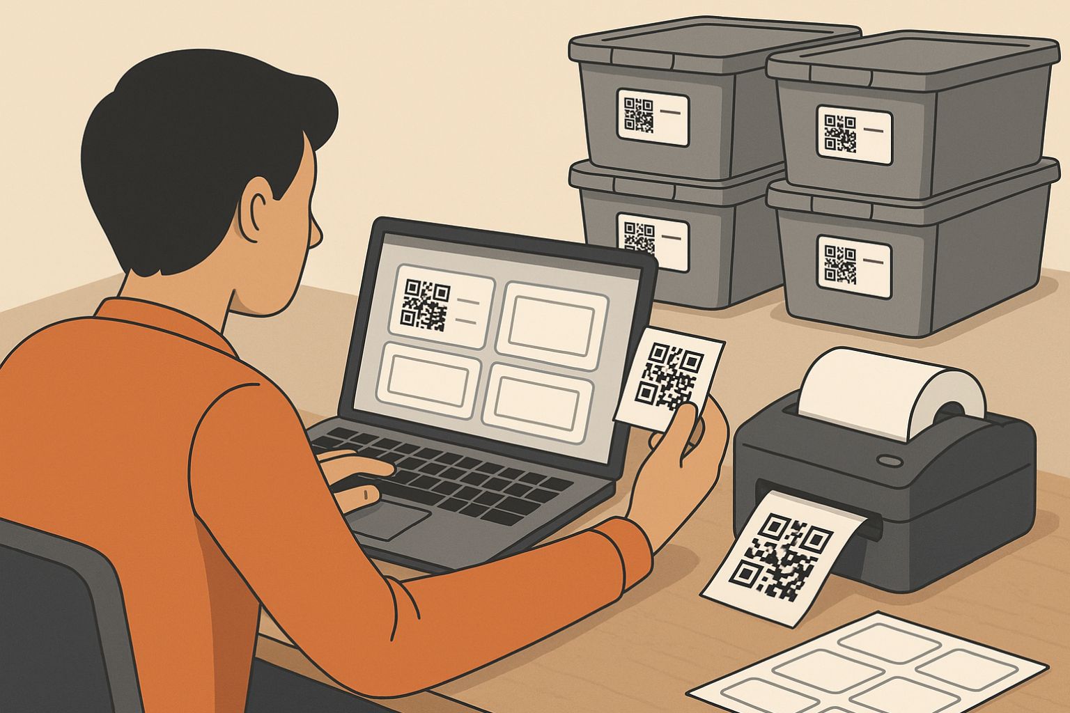Label Printing Basics: How to Create, Customize, and Print Labels with Binly for Effortless Organization