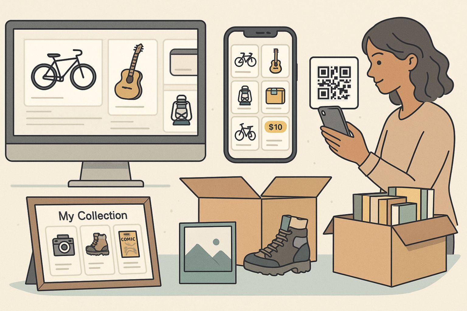 How to Create and Share Collections: Your Virtual Showroom with Links and QR Codes