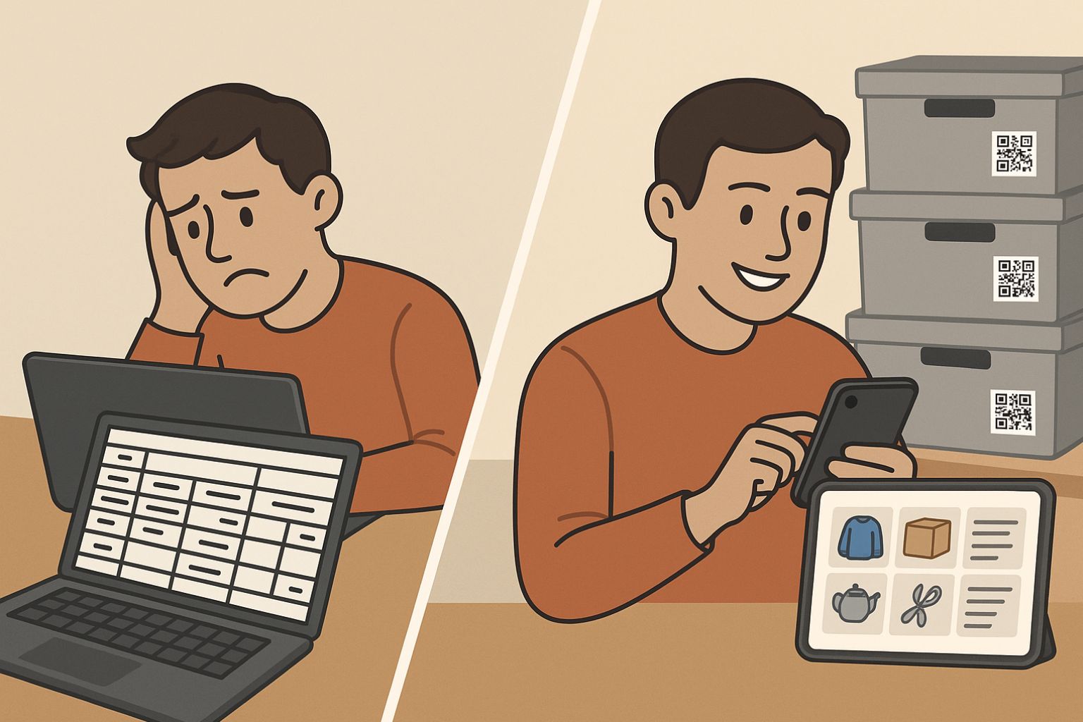 Why Spreadsheets Fail at Home Inventory (And What to Use Instead)