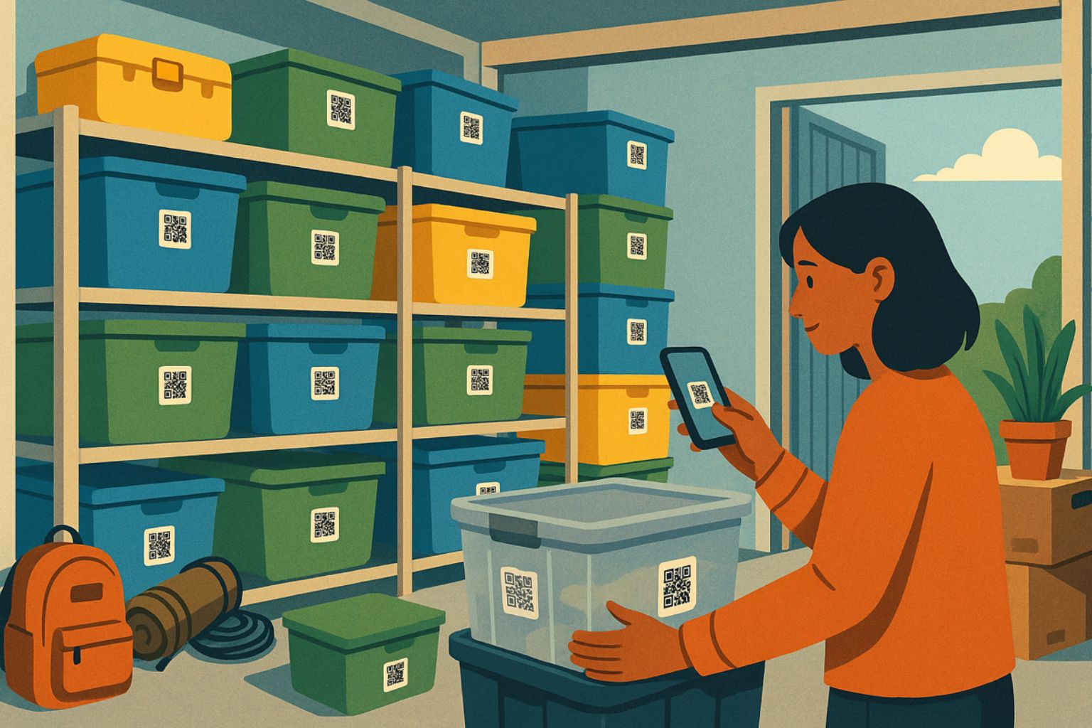 Smart Bin Storage: How to Organize Bins in Your Storage Unit for Easy Access