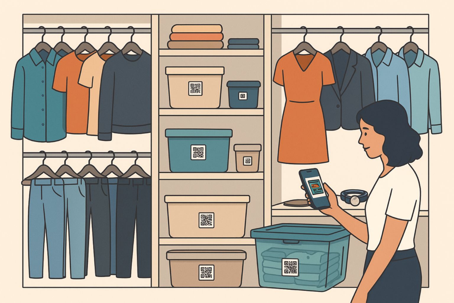 Smart Closet Makeover: Organize with Smart Labels for Stress-Free Mornings